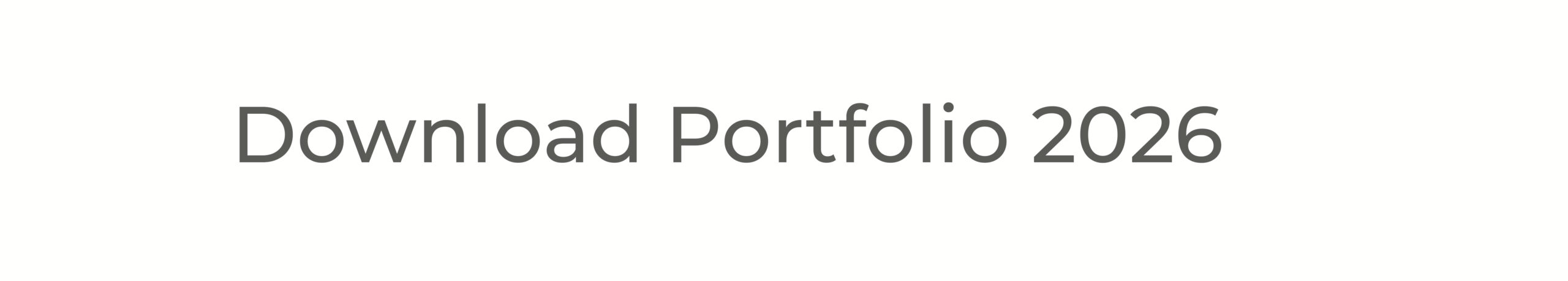 Portfolio download